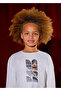 Girl's Graphic T-Shirt Cream 7029 - 2