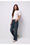 Regular Fit Women's Indigo Jean Trousers - 3