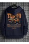 Unisex Men/Women Tokyo Star Colorful Custom Printed Cotton Oversize Hooded Sweatshirt - 3
