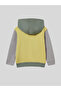 Boy's Hooded Sweatshirt 1-6 Years Old Yellow - 2