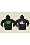 Green Day Printed Cotton Long Sleeve Ribbed 3-Ply Hooded Rock Sweatshirt