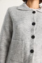 Women's Gray Pocket Cardigan 20251054 - 6