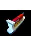 45X10X16 Cm. Handmade Wooden Container Ship (Including 4 Metal Containers) - 7