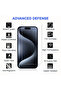 [3 قطع] واقي شاشة iPhone 15 PRO MAX مقاس 6.1 بوصة من الزجاج المقوى فائق النحافة بصلابة 9H - 2