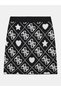 Wool Girls' Regular Fit Wool Blend Knitwear Skirt - 2