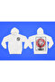 Foo Fighters Printed Cotton Long Sleeve Ribbed 3 Thread Hooded Rock Sweatshirt