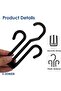 20 Pcs Plastic Shoe Display Hooks – Durable Slippers & Shoes Storage Hangers - 2