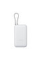 Power Bank Integrated Cable USB-C and USB Ports 20000mAh 22.5W BHR9738GL - Light Gray