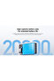 Power Bank Integrated Cable USB-C and USB Ports 20000mAh 22.5W BHR9738GL - Light Gray - 7