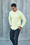 Sari Hakim Collar Lycra Linen Cotton Slim Fit Shirt - 3
