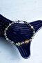 Certified Fluorite and Hematite Natural Stone Bracelet - 4