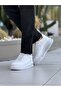 Lace-Up Men's Casual Shoes White - 2
