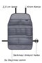 Ecolux Series Taytüyü Car Auto Seat Back Storage Organizer In-Car Organizer Smoked - 3