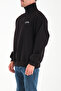 Turkish Printed Oversize Half-Zip Sweatshirt with Rollable Stand-Up Collar 3 Thread Premium Quality - 3