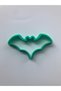 Bat Shaped Cookie Mold, Green, Halloween and Party Themed - 6