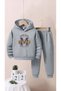 Kids Girls/Boys Michigan 1985 Printed Top Bottom Tracksuit Set - 2