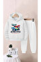 Kids Girls/Boys Racing Automobile Printed Bottom Top Tracksuit Set - 3