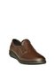 V324991003 brown genuine leather daily women's shoes - 5