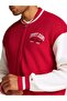 Men's Tjm Varsity Baseball Cardigan - Red and White Sweater - 2