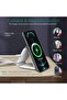 3-in-1 Wireless Charger with Night Light, Fast Foldable Charging Station for iPhone 14/ - 3