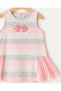 Knitted Striped Knit Dress - 2