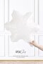 Transparent Snowflake Foil Balloon Snowflake Shaped Balloon - 2