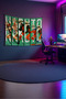 Naruto Horizontal Wall Covering – Anime-Themed Quality Fabric, Room Decor Tapestry Wall Carpet - 2
