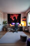 Naruto Horizontal Wall Covering – Anime-Themed Quality Fabric, Room Decor Tapestry Wall Carpet - 3