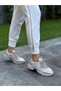 Gray Multi Lace-Up Women's Casual Sports - 2