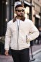 New Season Water and Cold Resistant Velvet Collar Quilted Winter Men's Jacket Coat - 3