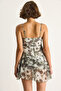 Women's Mint Green Thin Strap Bow Detailed Short Dress 60284060 - 7