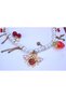 Golden Hive - Pearl Detailed Charm Necklace - 3