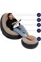 Inflatable Sofa - Inflatable Lounge Chairs 98 * 116 * 83cm | Air Couch Footrest 31 * 62cm, Lazy - 3