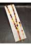 Yellow Orange Color Teardrop Model Powder Amber Prayer Beads