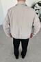 Stone basic snap button relaxed jacket - 4