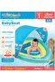 Aqua LEISURE Grow-with-me BabyBoat with Canopy, Blue