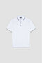 Cotton Polo Shirt with Buttons - 7