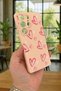 Samsung Galaxy S25 Ultra - Pink Heart Pattern Silicone Shock-Absorbing Classic Protective Rubber Case - 4