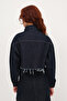 Tasseled Crop Denim Jacket C5017-L6 - 6