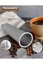 Cold Brew Coffee Filter for 64oz Wide Mouth Mason Jar Pitcher - Fine Mesh, Reusable 304 Stainless St - 2