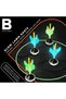 Glow in The Dark Lawn Darts Set – Soft Tip Outdoor Game for Kids & Adults with Storage Bag Included - 2