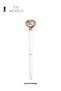 Luxury Ballpoint Pen with White Rose Detail Crystal Heart