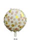 Brown Gold Polka Dot Round Foil Balloon 45 cm - 2