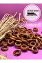 20 mm Tan Brown Wooden Flat Ring Beads (50 Gram 65 Pcs) Hole Diameter 12 mm Macrame Jewelry Design