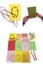 10 Pieces Educational Stringing Wooden Numbers Colorful Perforated Motor Skill Developmental Number Set - 5