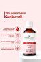 Castor Oil Cold Pressed 50 ml X 2 100% Pure and Natural Castor Oil - 4