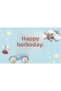 Retro Airplane Themed Custom Birthday Banner Backdrop60X100 Vinyl Tarpaulin Banner Birthday Partysetdecoration - 5