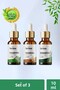 Yasemin Sandal Rosemary Dropper Cap Herbal Natural Oil 3X10Ml