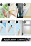 105 cm X 3 Meters Frosted Window Film - Suitable for Home Office & Bathroom Use - 8
