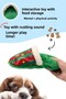 2-Piece Plush Slipper Dog Toy with Sound |   Intelligence Developing Toy with Food Storage - 4